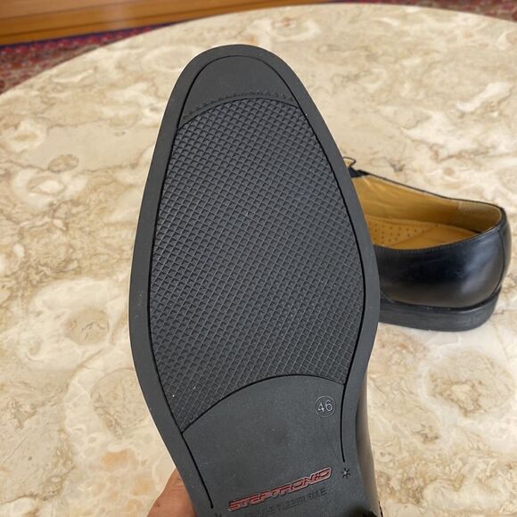 Steptronic Slip On Leather Dress Shoes As New - Picture 12 of 12